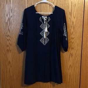 Medium royal blue dress